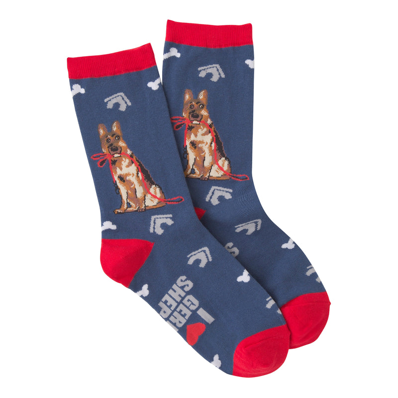 K Bell German Shepherd Sock – Socks by My Foot Fetish