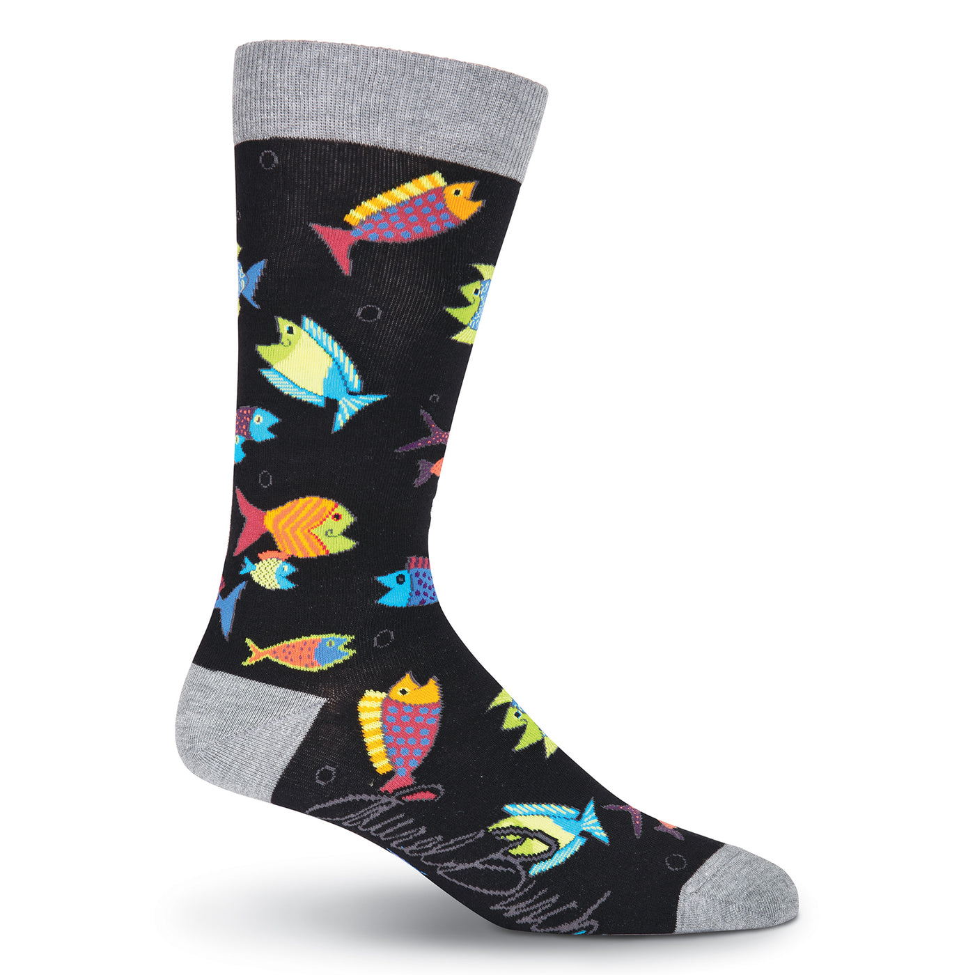 Laurel Burch Mens Hungry Fish Sock – Socks by My Foot Fetish