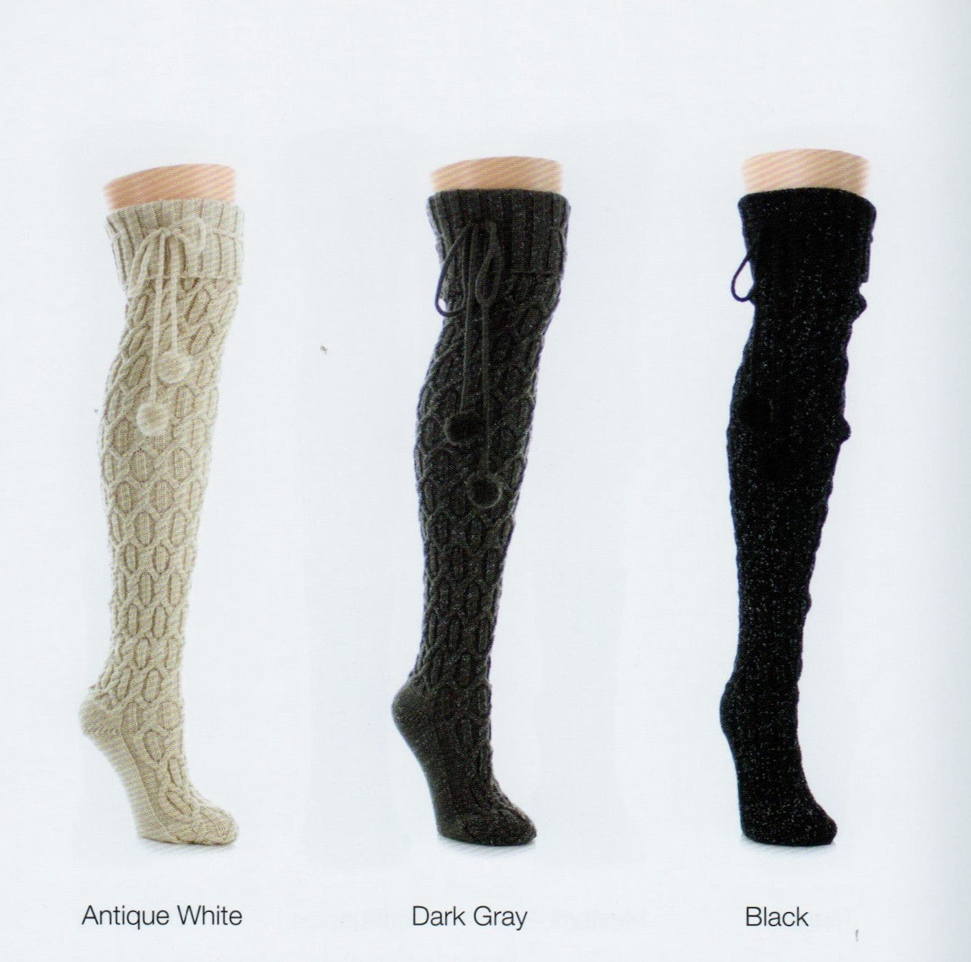 Legmogue Interdiamond Chunky Knit Over The Knee Sock