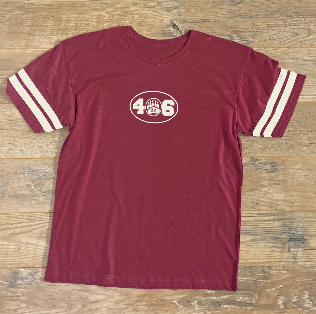 Griz Vintage 406 Football T-Shirt – It's All About Montana