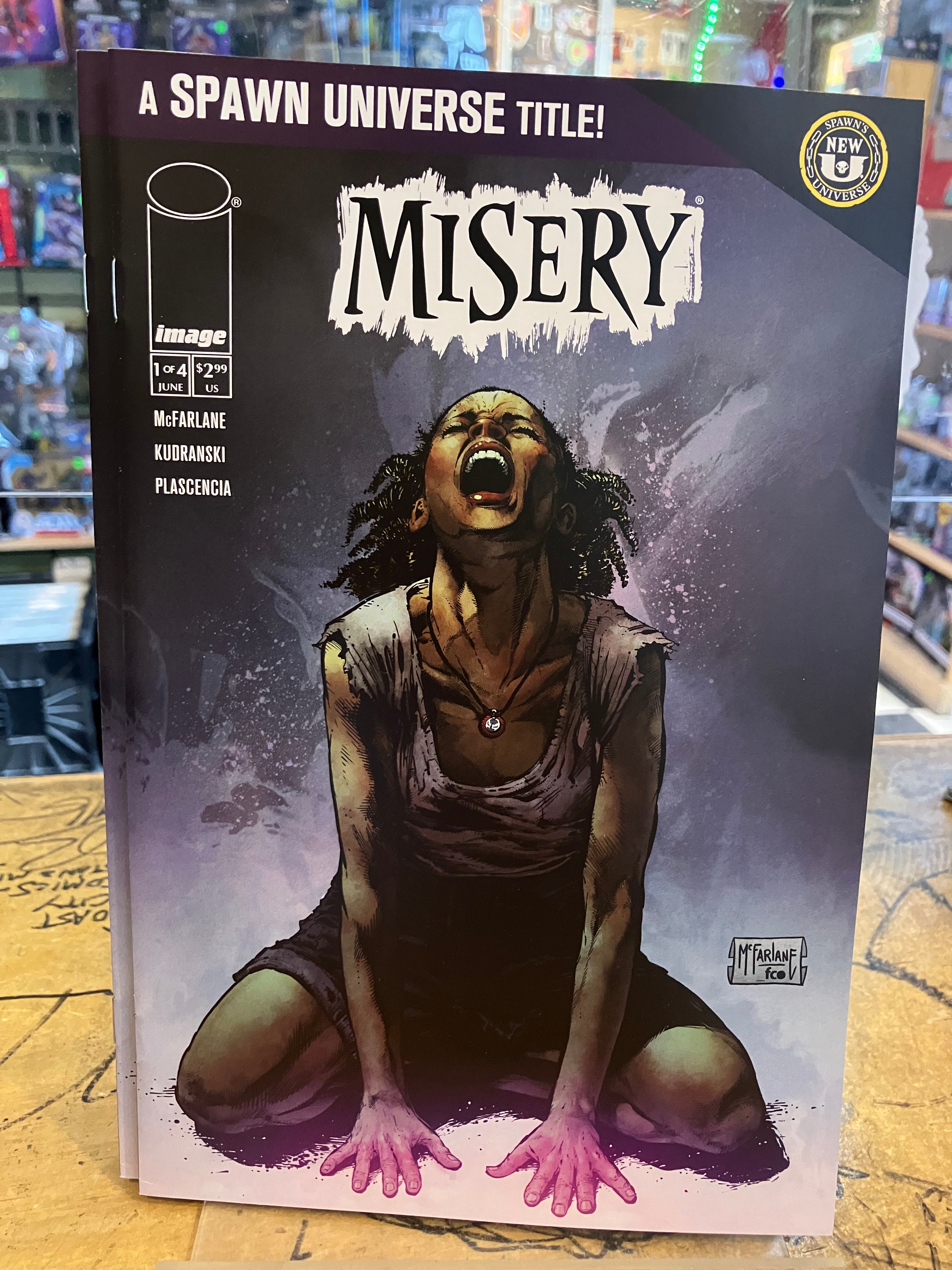 SPAWN: MISERY #1 (OF 4) CVR B TODD MCFARLANE VAR
