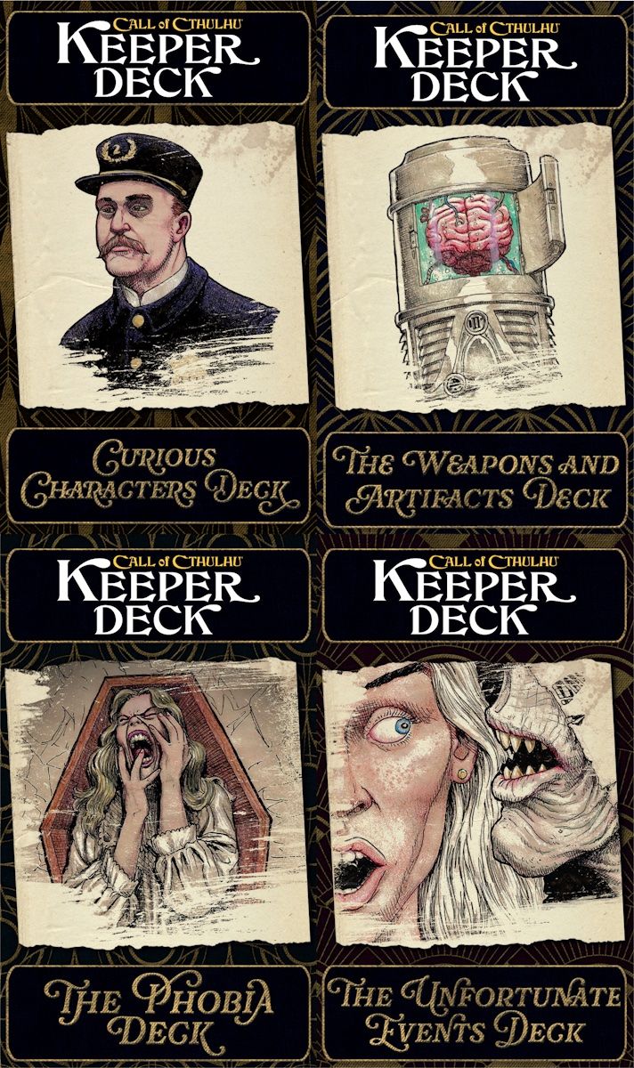 Call Of Cthulhu: Keeper Decks: 2nd Edition
