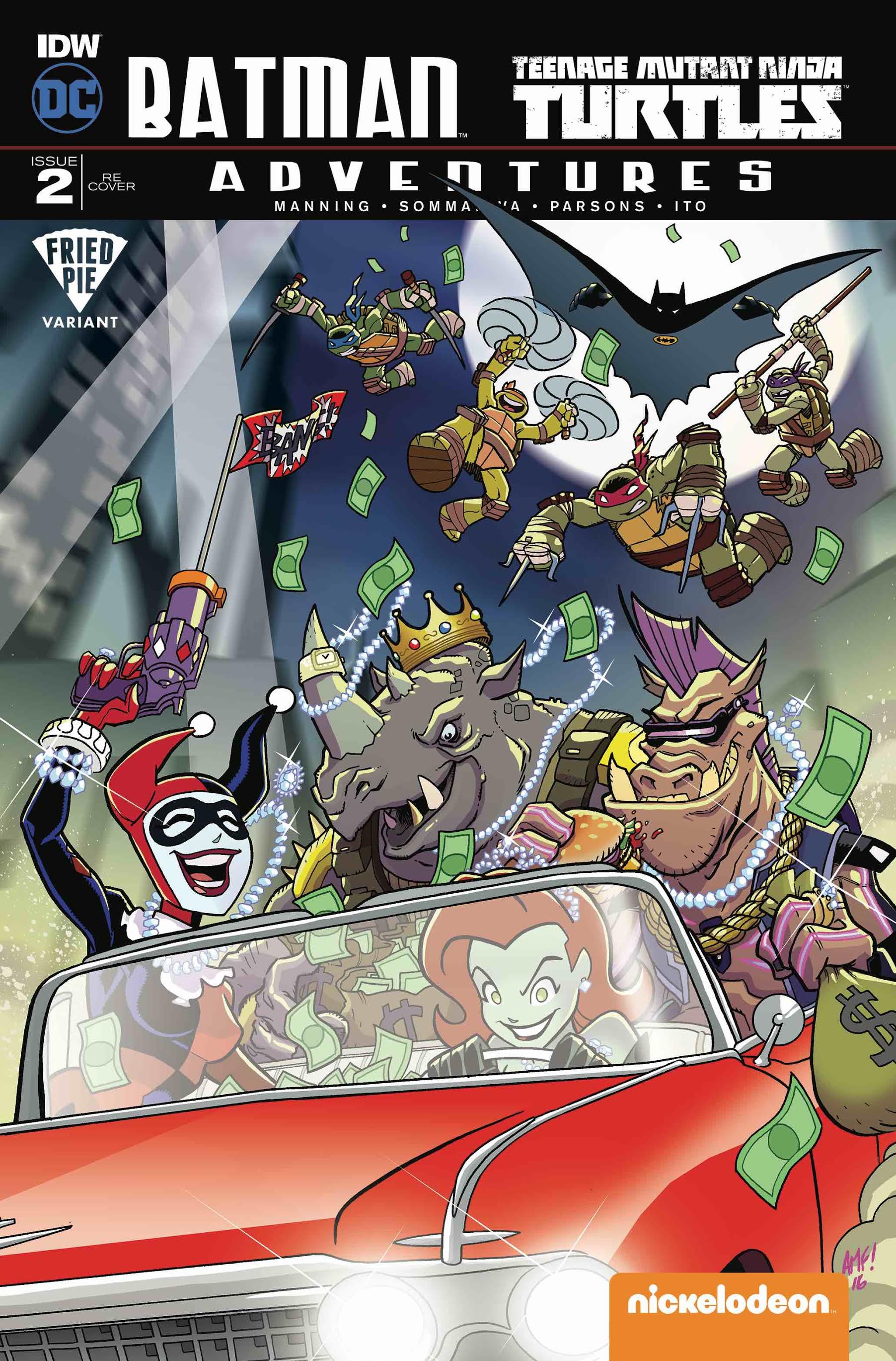 Batman / Teenage Mutant Ninja Turtles Adventures #2 Fried Pie Variant – Fun  Box Monster Emporium