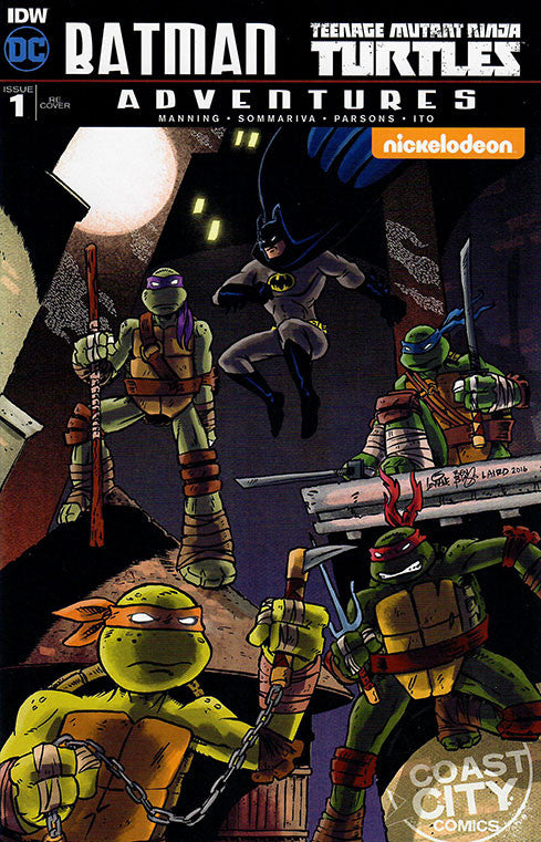 Batman / Teenage Mutant Ninja Turtles Adventures #1 Coast City Comics – Fun  Box Monster Emporium