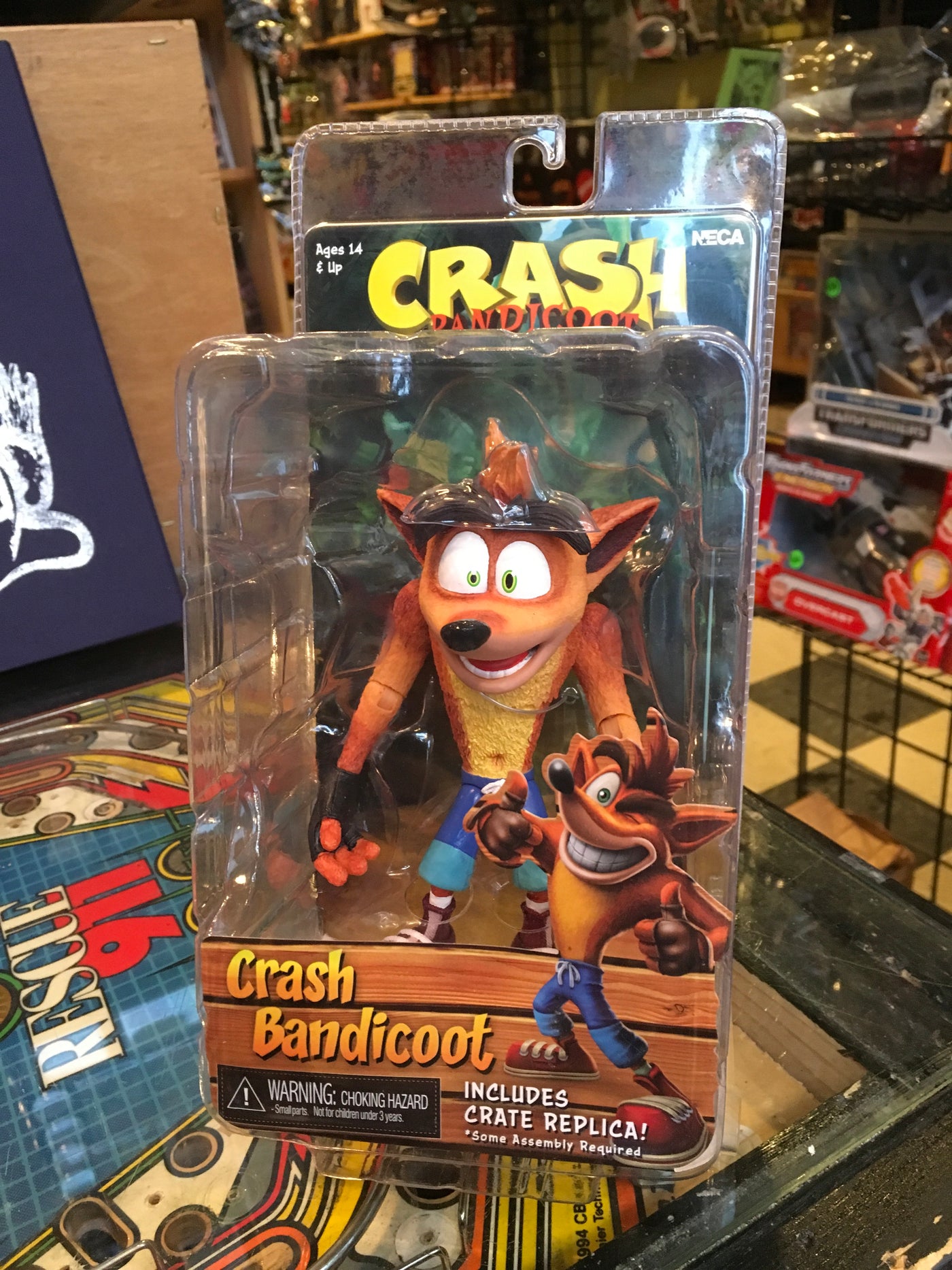 neca toys crash bandicoot