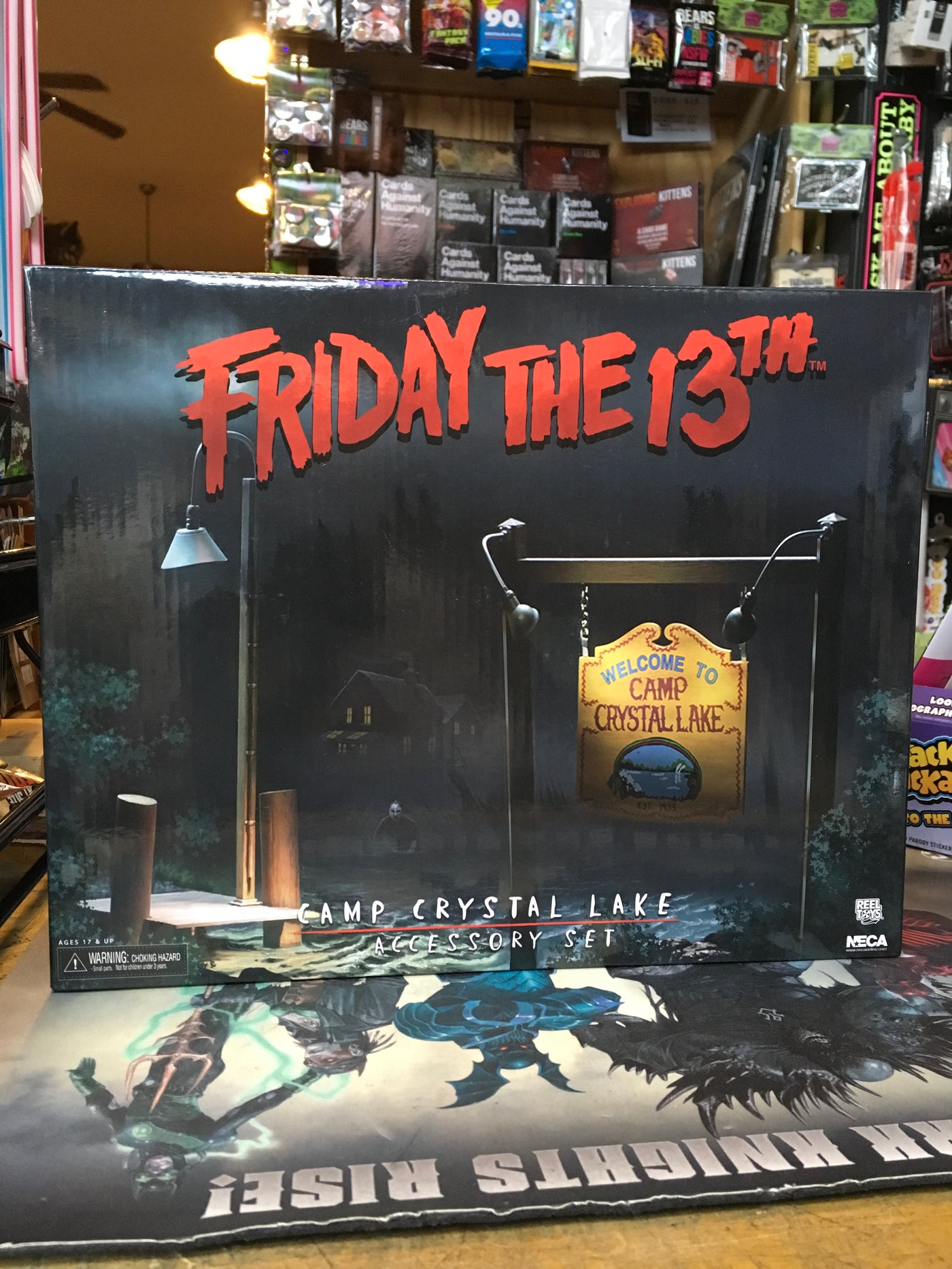 neca friday the 13th camp crystal lake accessory set