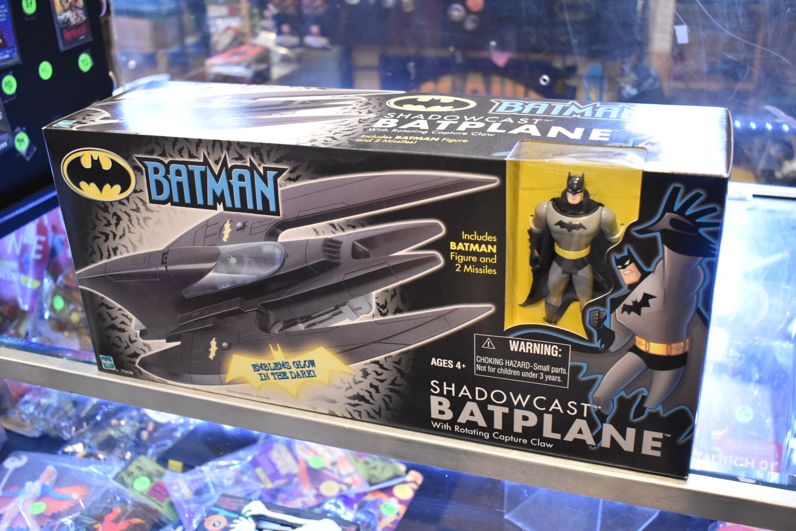 Batman The Animated Series: Shadowcast Batplane MISB – Fun Box Monster  Emporium