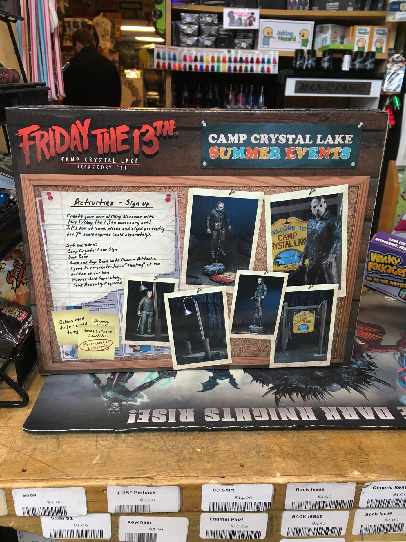 friday the 13th camp crystal lake accessory pack