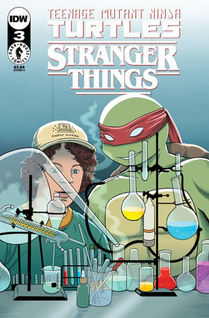 Teenage Mutant Ninja Turtles X Stranger Things #2 Cover A Pe