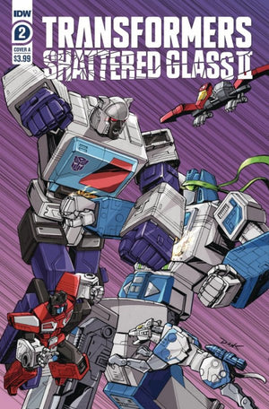 SEP210487 - TRANSFORMERS SHATTERED GLASS #4 (OF 5) CVR A MILNE - Previews  World