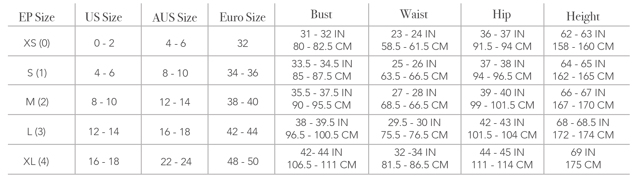 Clothing Chart 2023 ?v=1698862403