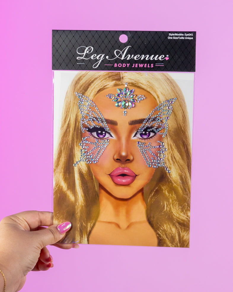 J.Cat Cat-Chella Fest Face and Body Jewel Stickers 102 Diamond