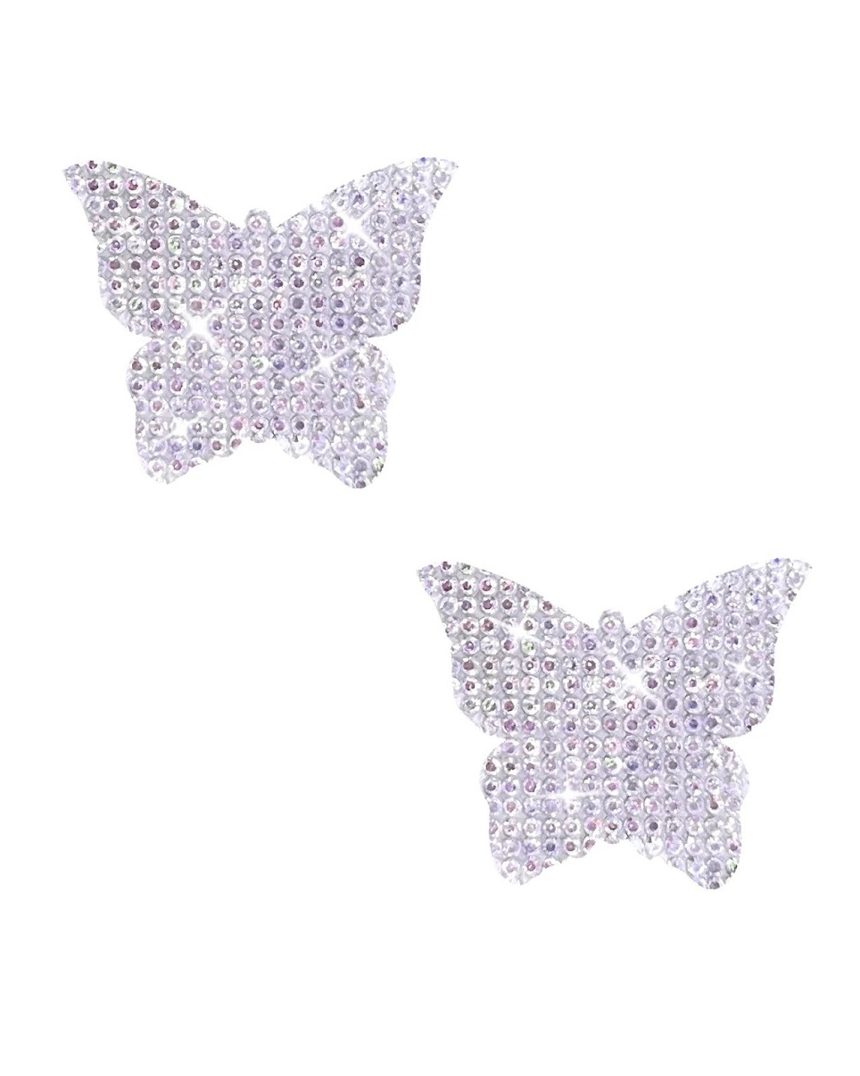 Holographic Butterfly Garden Face & Body Stickers | Rave Wonderland | Outfits Rave | Festival Outfits | Rave Clothes