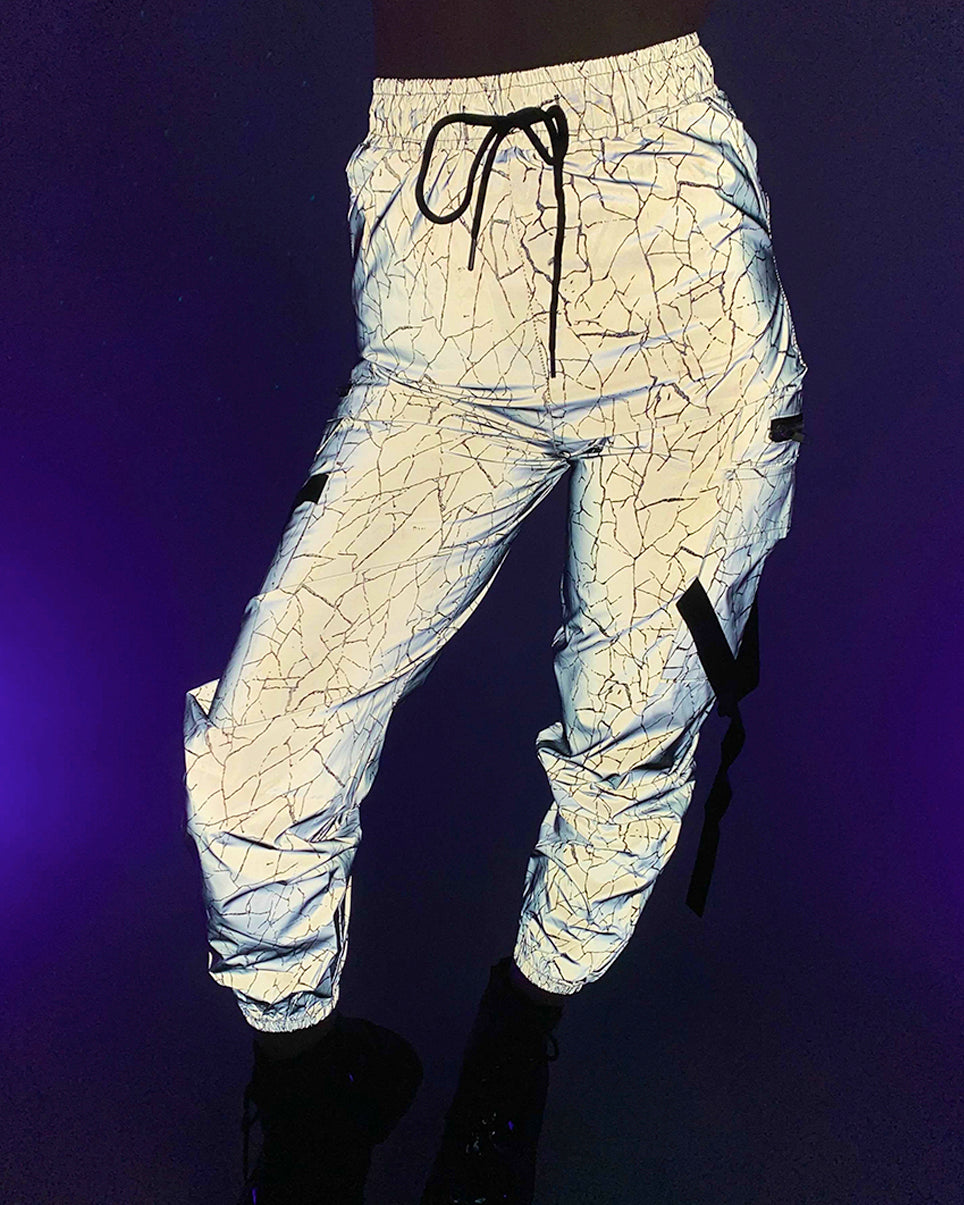 reflective jogger pants - Gem