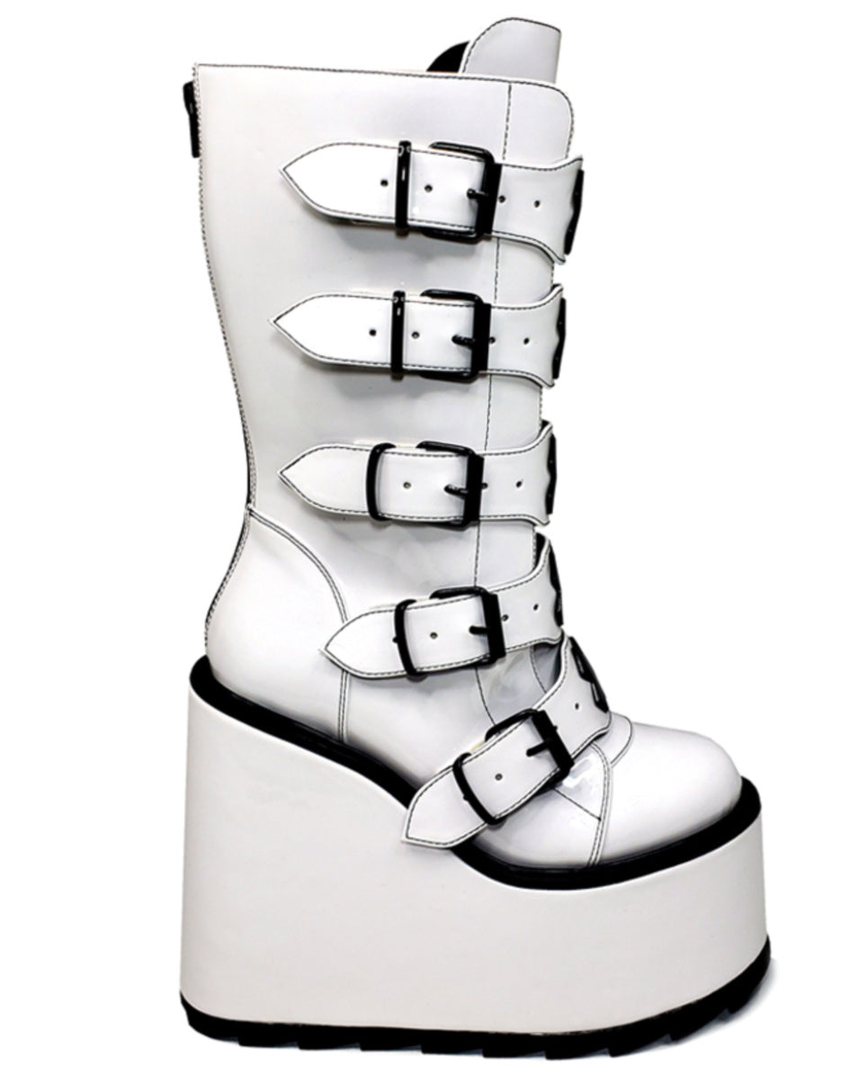 dune white boots