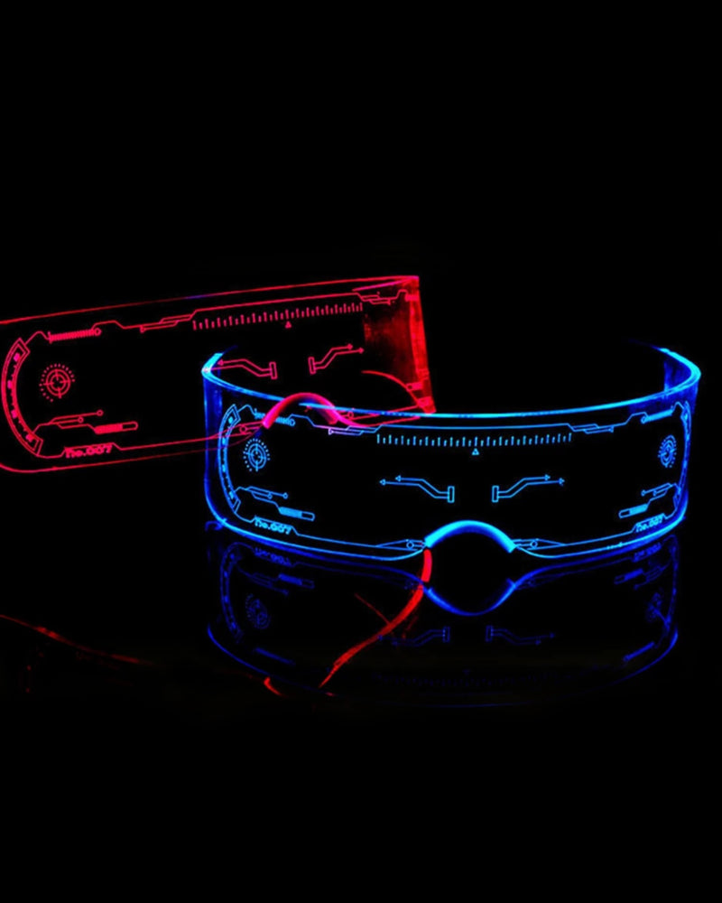 GloFX Pixel Pro LED Goggles – Rave Wonderland
