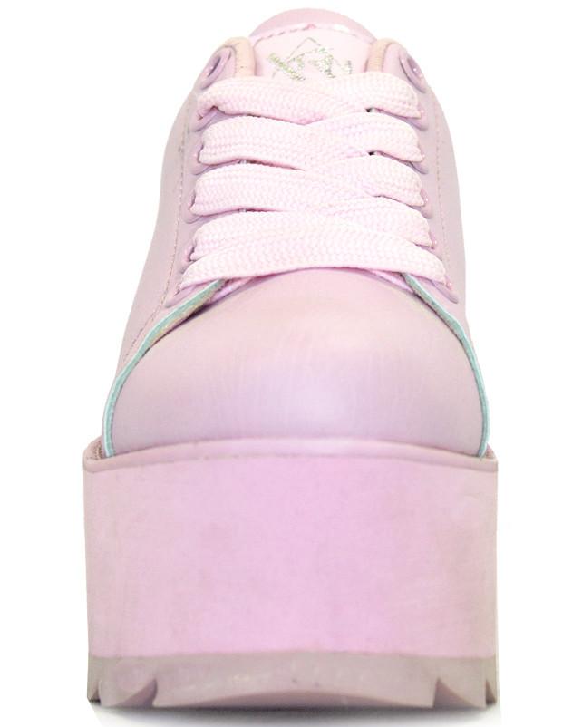 pink platform shoes