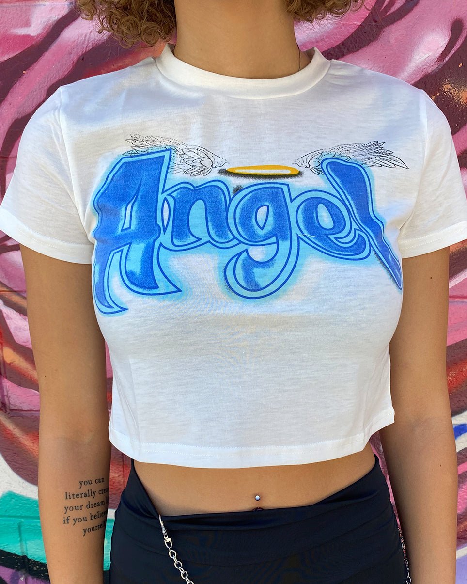 airbrush angel shirt