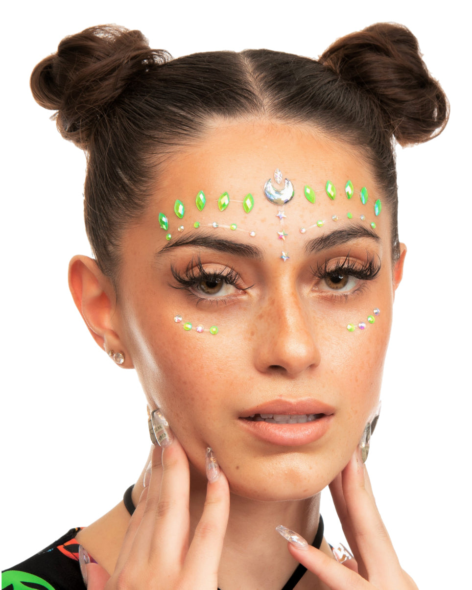 Unicorn Face Gems – Unicorn Power – Glitter Girl