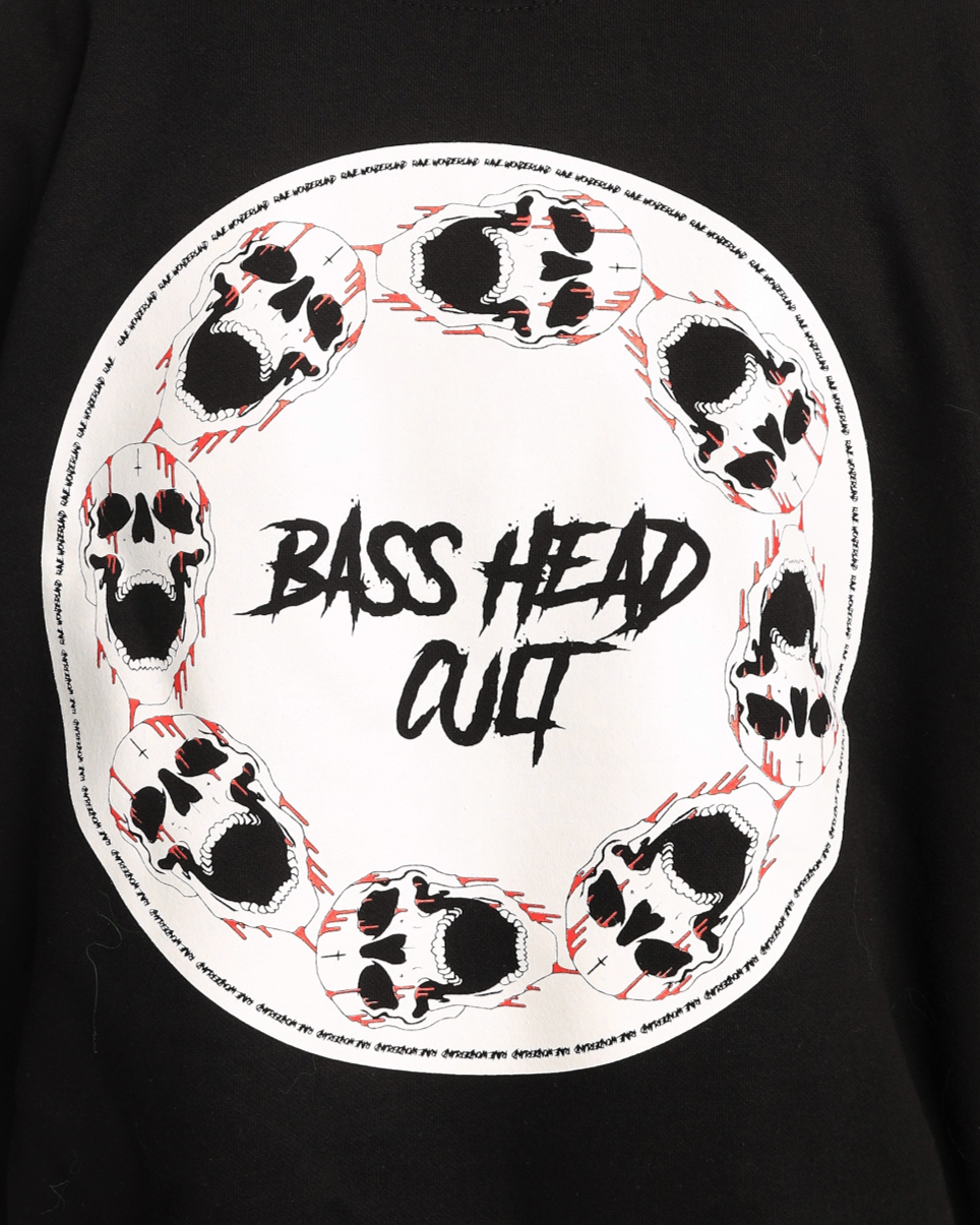 Bass Head Cult Skull Hoodie