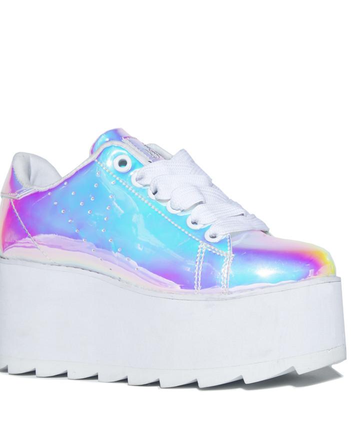 yru lala platform sneakers