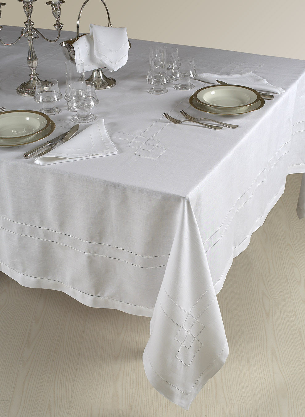 Luxury Italian Table Linens - Belgian Linen Tableclothes ...