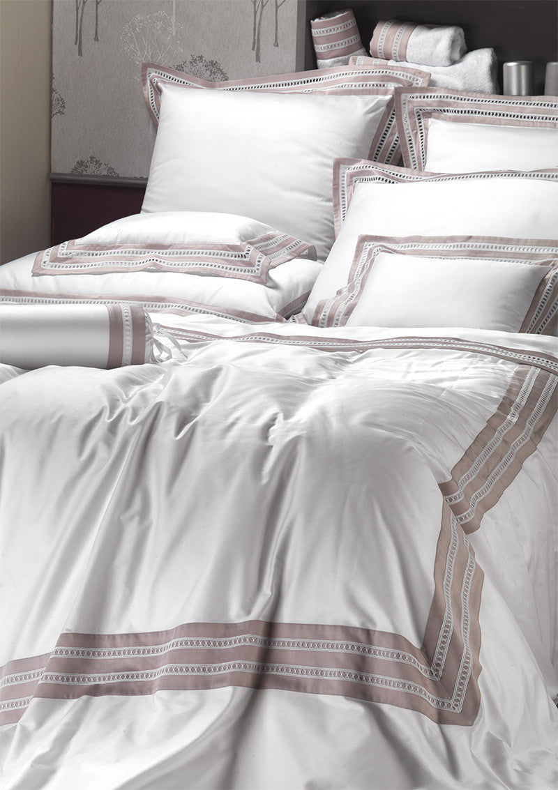 Luxury Italian Bedding Set Egyptian Cotton Sateen 600 Tc Belvivere