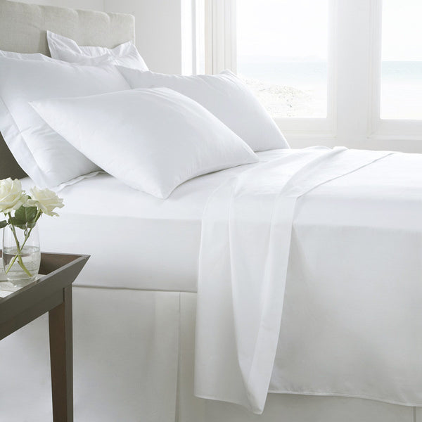 Italian Luxury Sheets Supima Cotton Percale Linens Made In