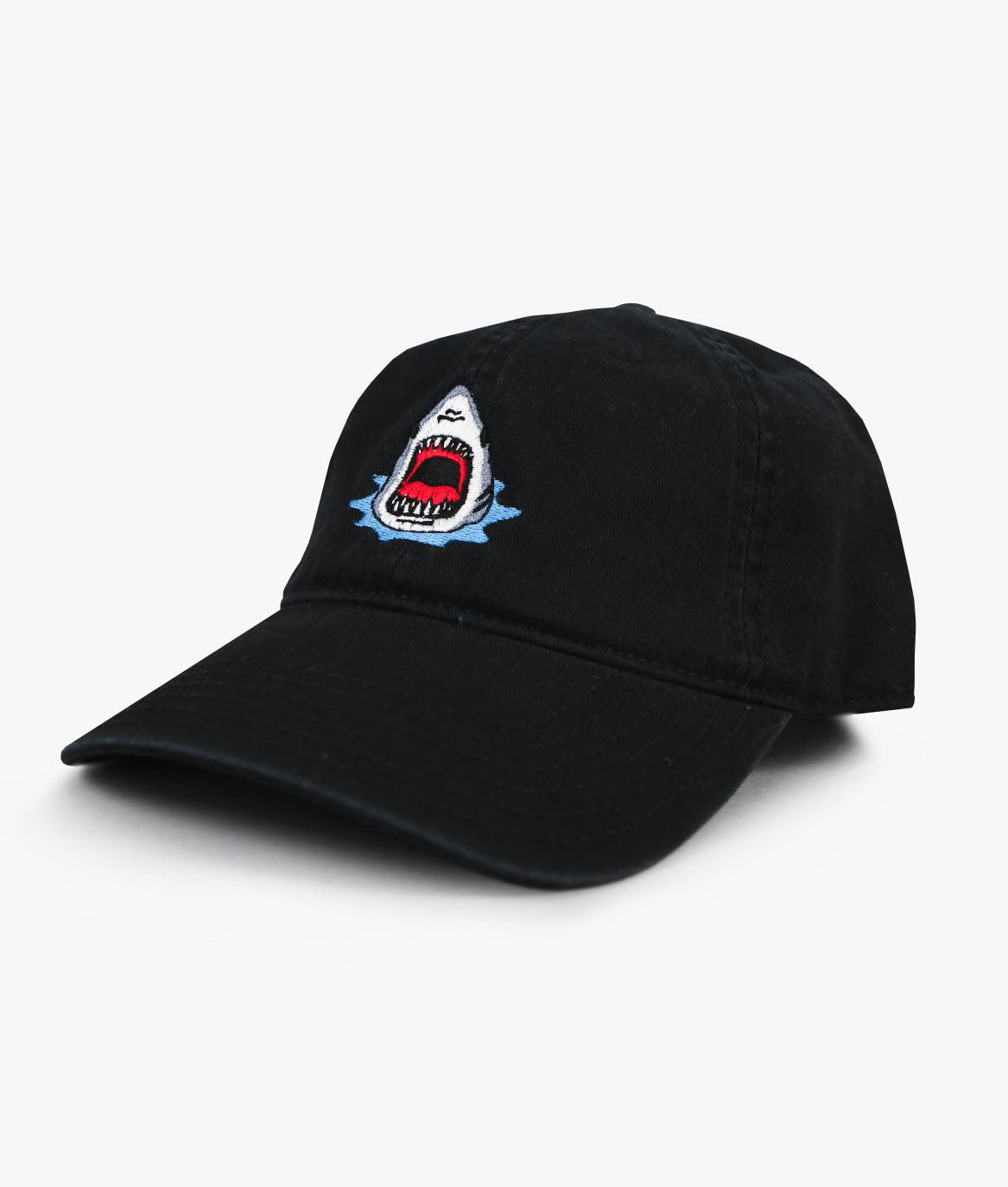 Shark Head Embroidered Womens Dad Hat