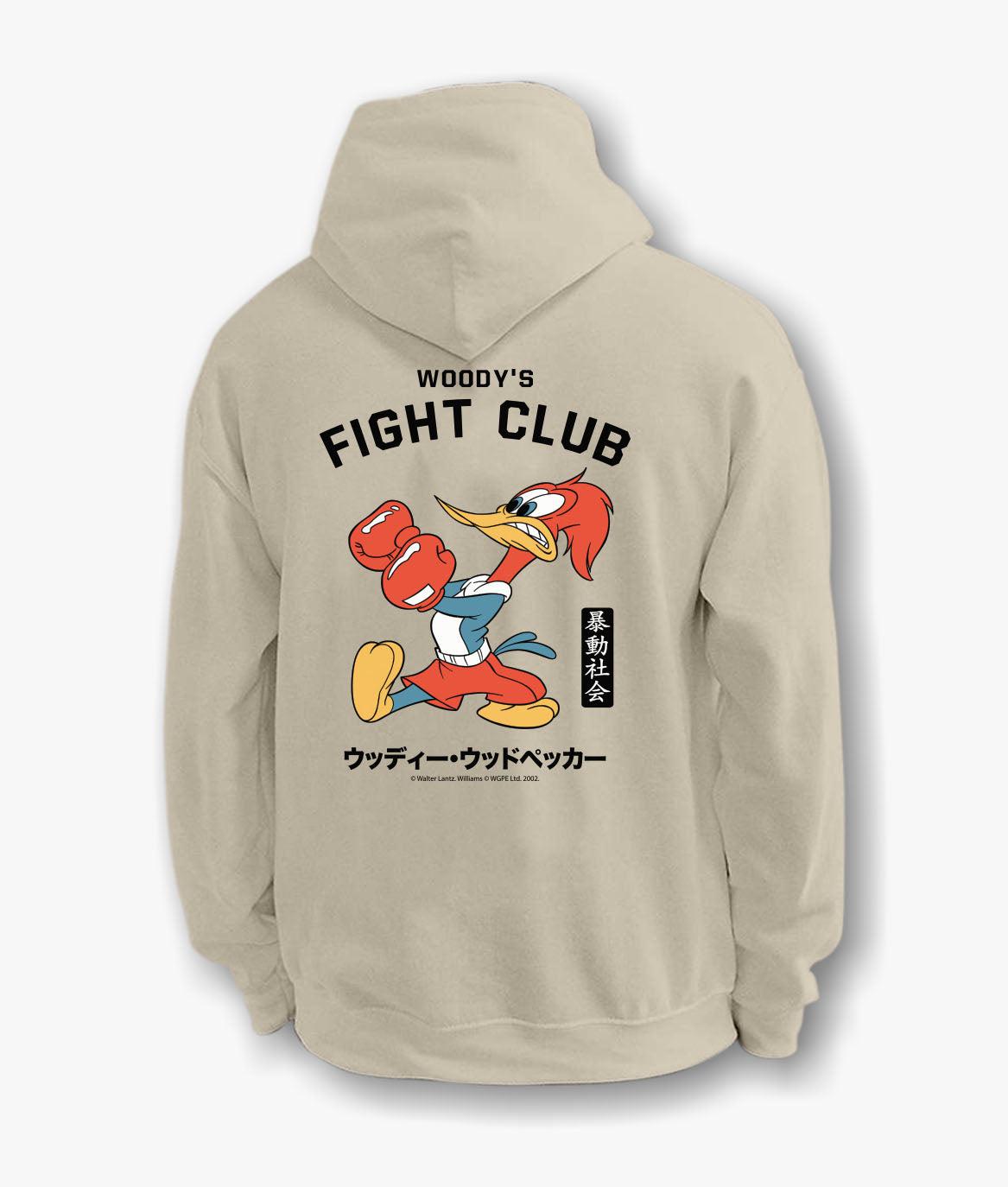 Woody Woodpecker's Fight Club Mens Hoodie | Riot Society Clothing