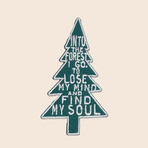 Into The Forest Iron-on Patch - Lucia's World Emporium