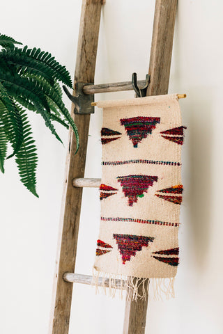 fair trade recycled wall hanging