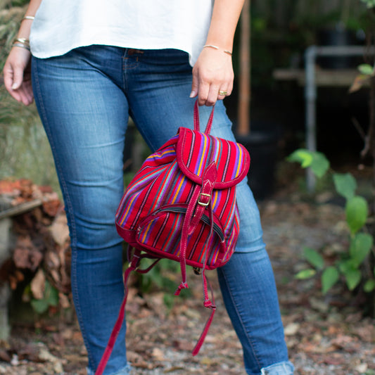 Fair Trade Patch Backpack