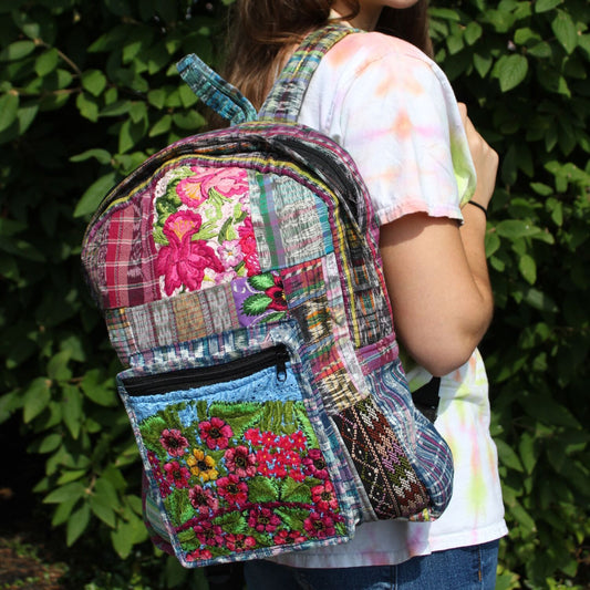 Fair Trade Ikat Mini Backpack