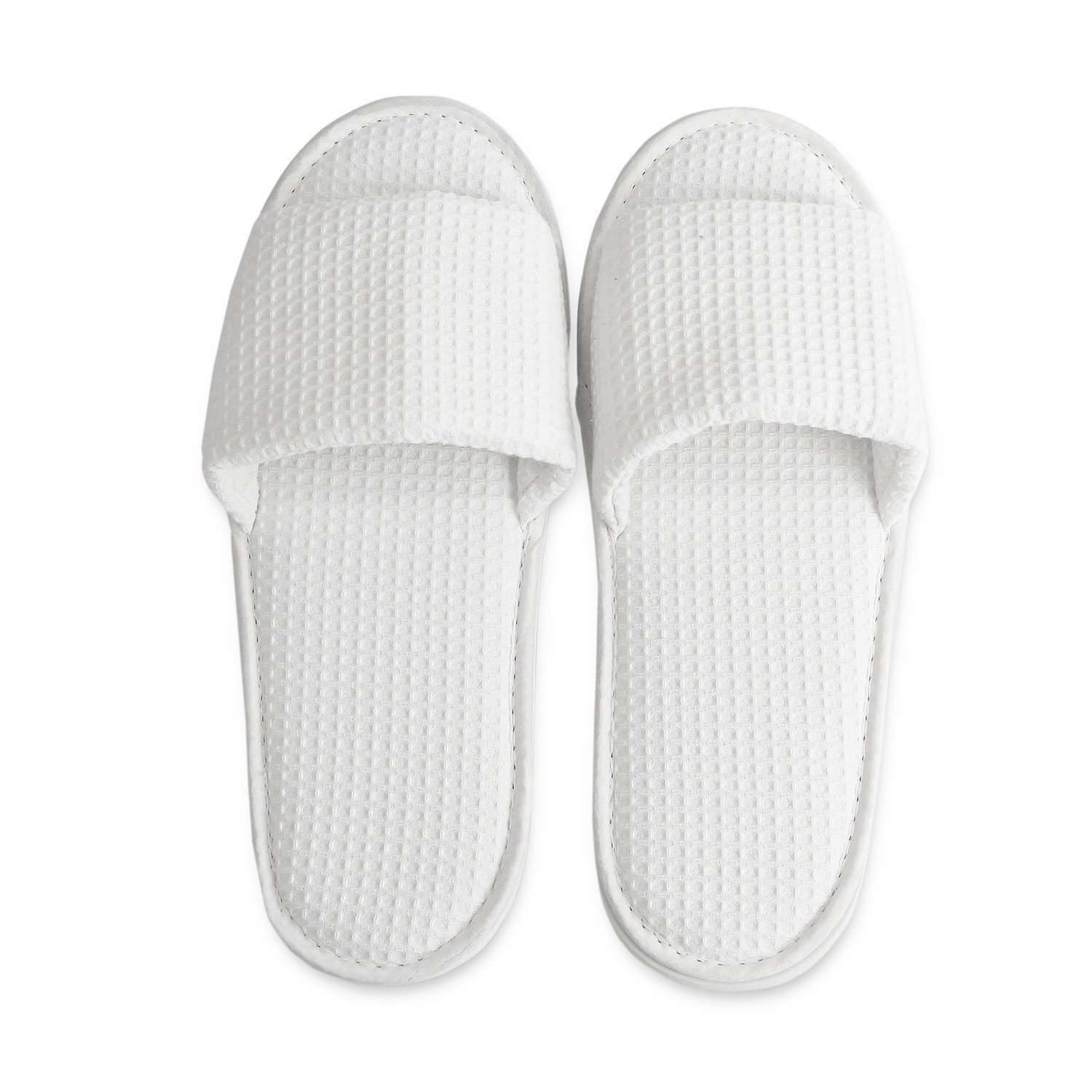 Lakeview Waffle Spa Slippers | Shop Luxury Bedding and Bath at Luxor Linens