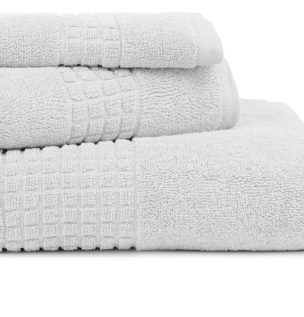 Valentino Luxe Egyptian Cotton 4pc White Wash Cloth Set