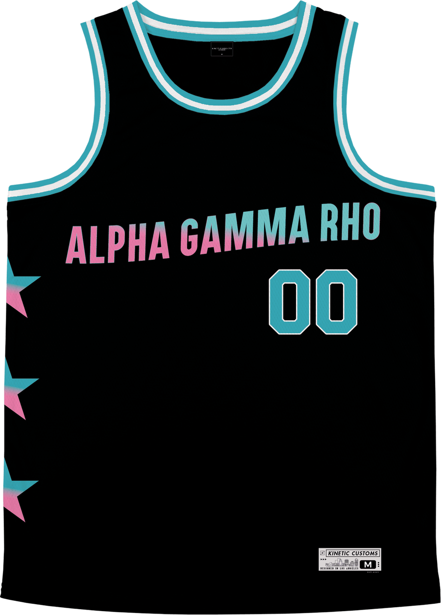 Alpha Gamma Rho - Cotton Candy Basketball Jersey – Kinetic Society LLC