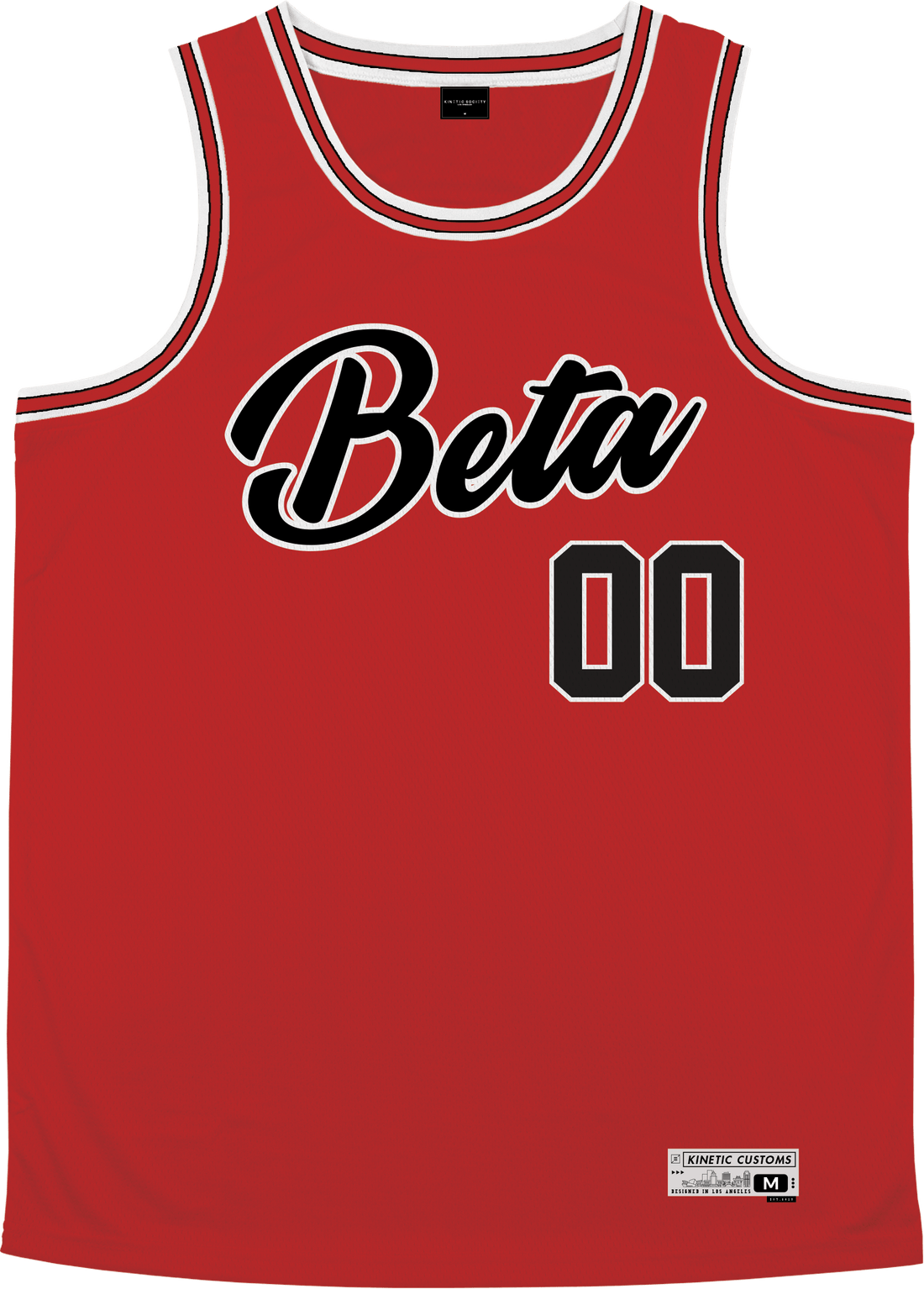 Beta Theta Pi - Big Red Basketball Jersey – Kinetic Society LLC