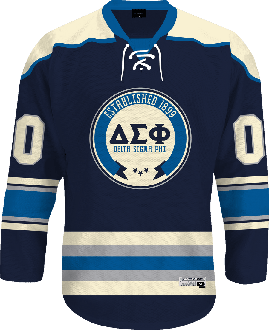 penguins blue jersey