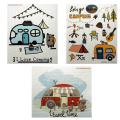  StickMan Sayings One Swedish Dishcloths