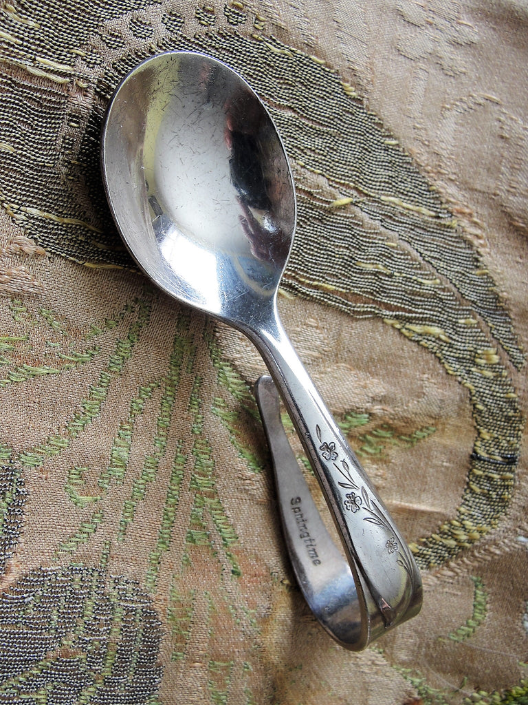 baby spoon and plate