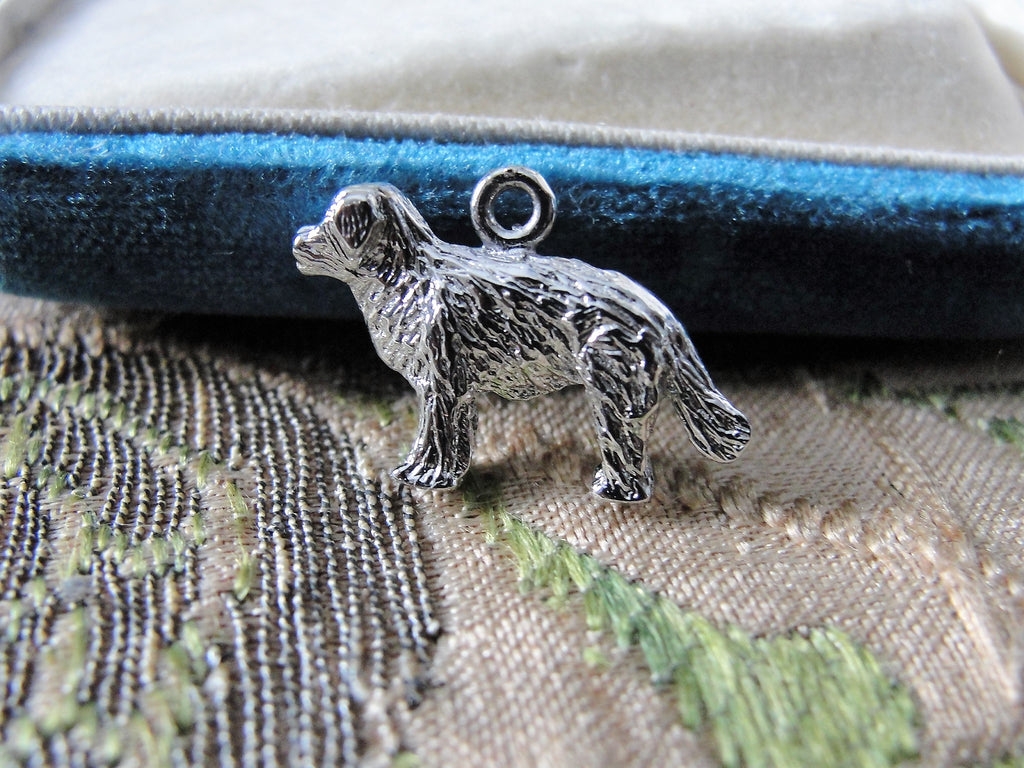 sterling silver dog pendants