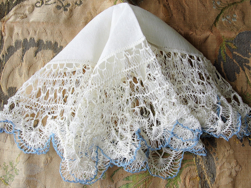 lace edge handkerchief