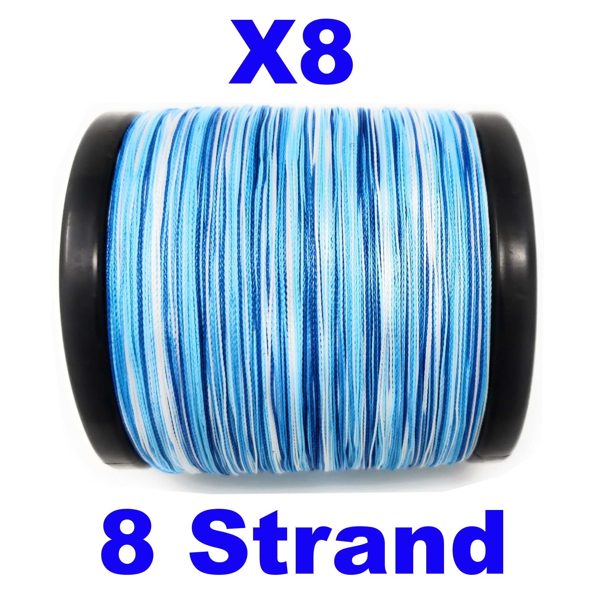 BEYOND BRAID Blackout 8X NO FADE BRAID - Ultra Performance 8 Strand