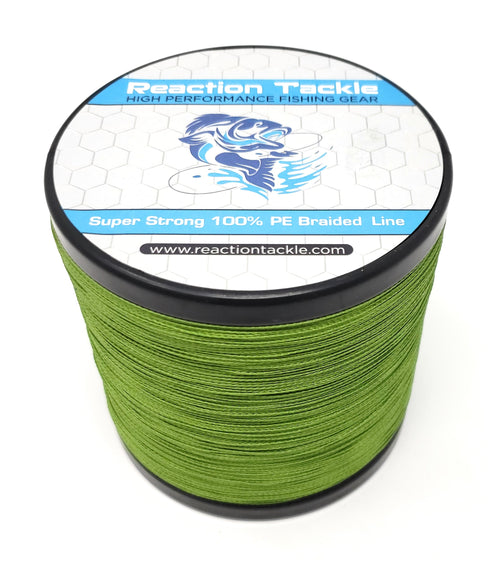 Reaction Tackle Braided Fishing Line Multi-Color 80LB 300yd