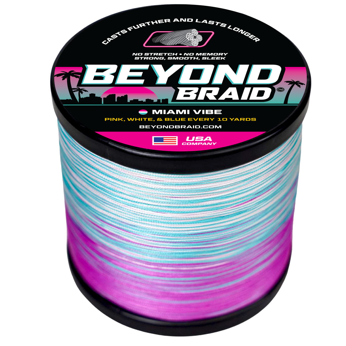 Beyond Braid - No cooler color of fishing line on the market