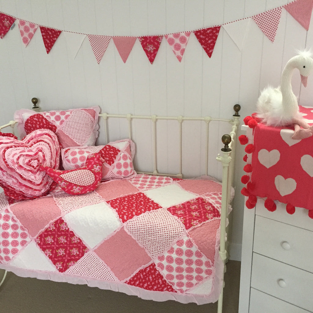 baby girl cot quilt