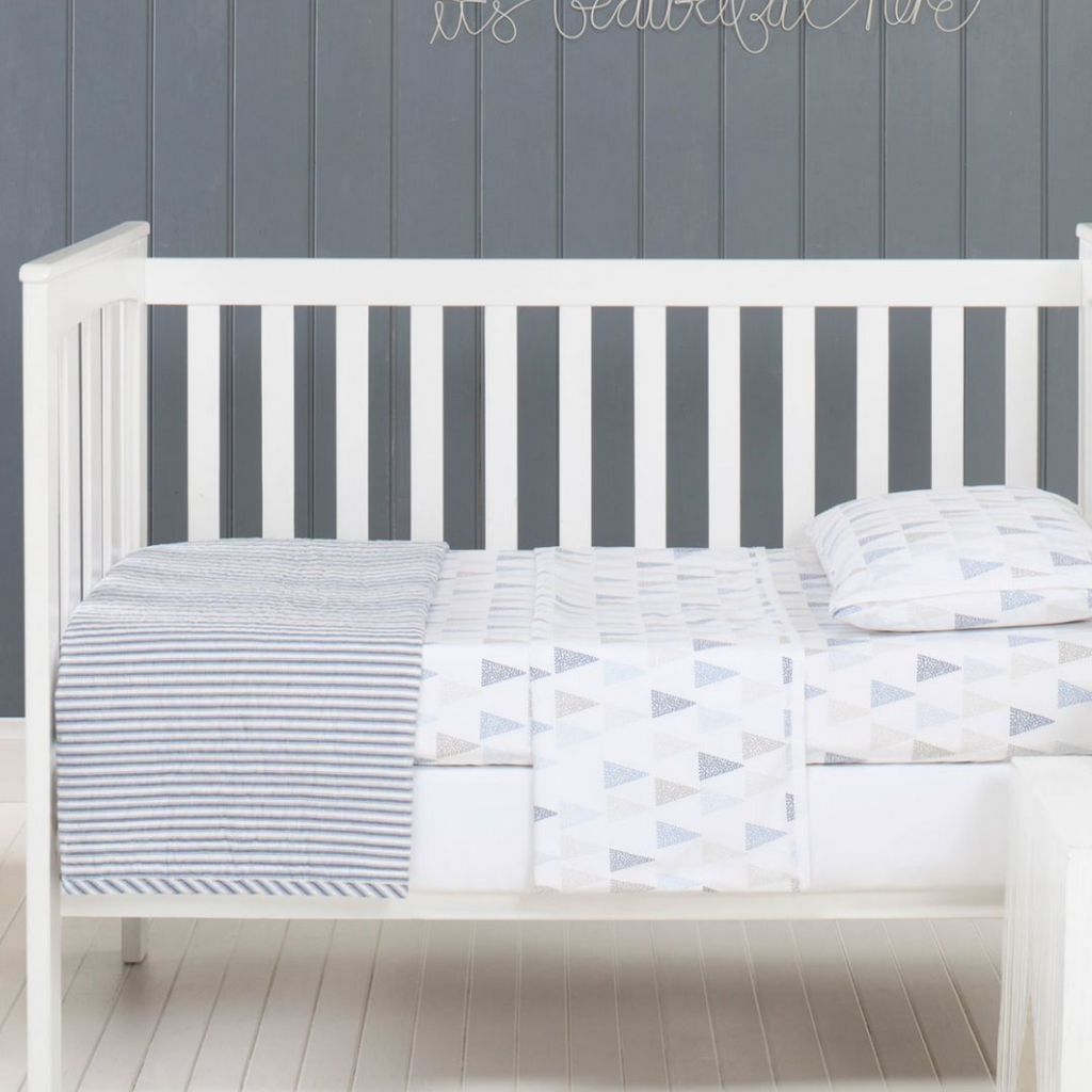 grey nursery bedding