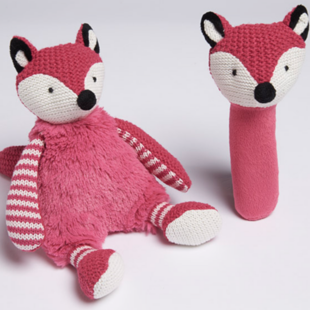 pink fox toy