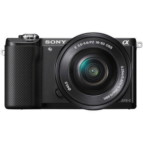 Sony Alpha A5000 ILCE-5000L with 16-50mm Lens (Black)